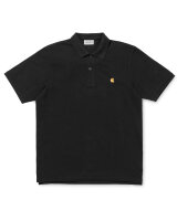 Carhartt WIP Chase Pique Polo (black/gold) XXL