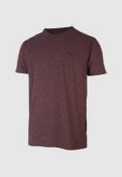 Cleptomanicx Ligull Regular T-Shirt (heather tawny port)