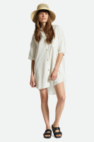 Brixton W Condesa Linen Shirtdress (off white)