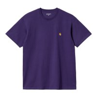 Carhartt WIP Chase T-Shirt (tyrian/gold)