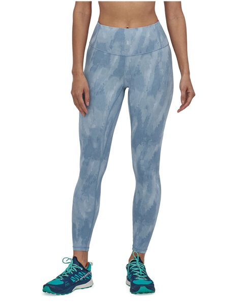 Patagonia W Maipo 7/8 Tights (agave big/light plume grey) - L