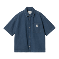 Carhartt WIP W Lovilia Shirt (blue heavy stone wash)