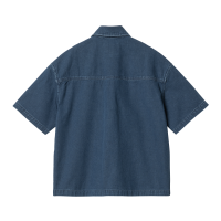 Carhartt WIP W Lovilia Shirt (blue heavy stone wash)