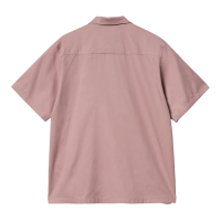 Carhartt WIP Delray Kurzarmhemd (glassy pink/black)