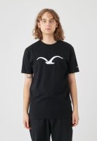 Cleptomanicx Möwe T-Shirt (black)