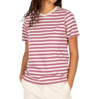 Iriedaily Stripe Basic T-Shirt (plum)