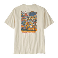 Patagonia Commontrail Pocket Responsibili T-Shirt (birch white)