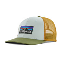 Patagonia P6 Logo Trucker Cap (wispy green)