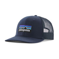 Patagonia P-6 Logo Trucker Hat (new navy)