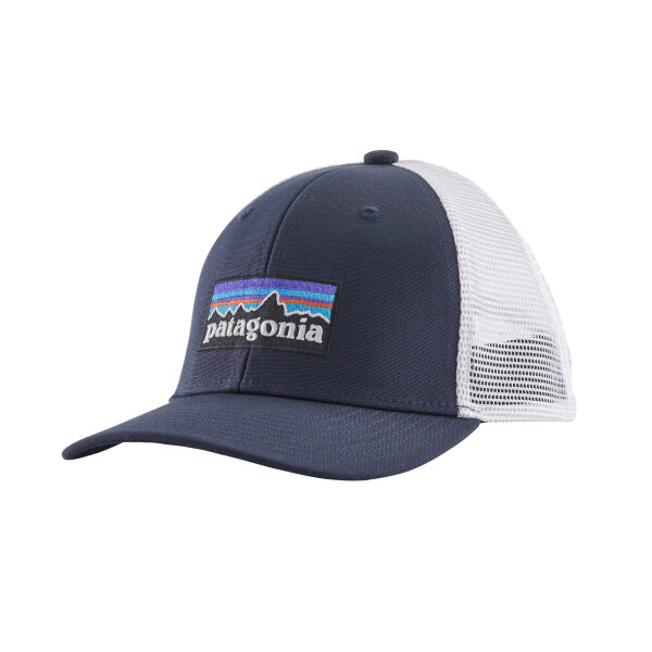 Patagonia Kids Trucker Hat (P6 Logo/navy blue)