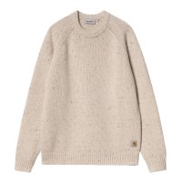 Carhartt WIP Anglistic Sweater (speckled moonbeam)