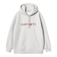 Carhartt WIP W Sweat Hoodie (ash heather/dusty rose)