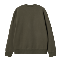 Carhartt WIP Script Embroidery Sweatshirt (cypress/white)