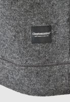 Cleptomanicx Noitch Crewneck (heather lava smoke)