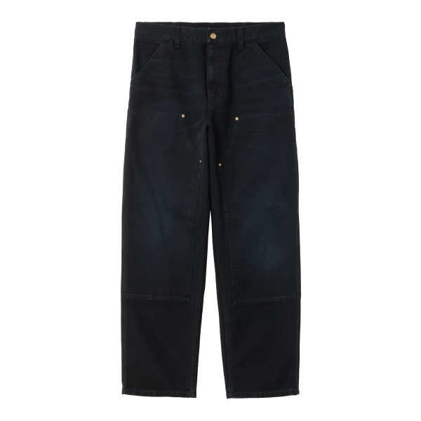 Carhartt WIP Double Knee Pant (black stone canvas)