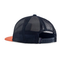 Patagonia Kids Trucker Hat (ridge rise stripe/coho coral)