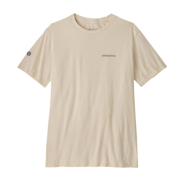 Patagonia Mens Fitz Roy Icon Responsibili-Tee (birch white)