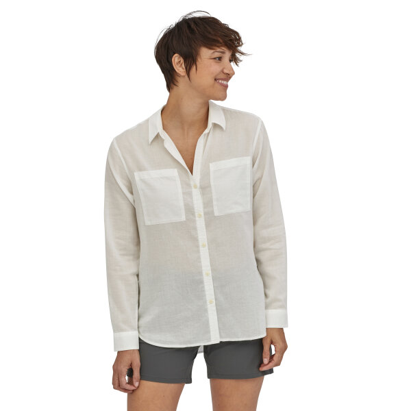 Patagonia Womens Lightweight A/C Buttondown Shirt (white)