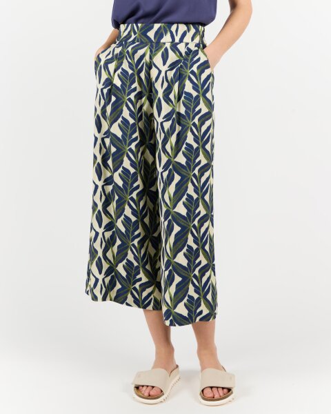 Wemoto Gina Skirt Pants (navy/green blue)