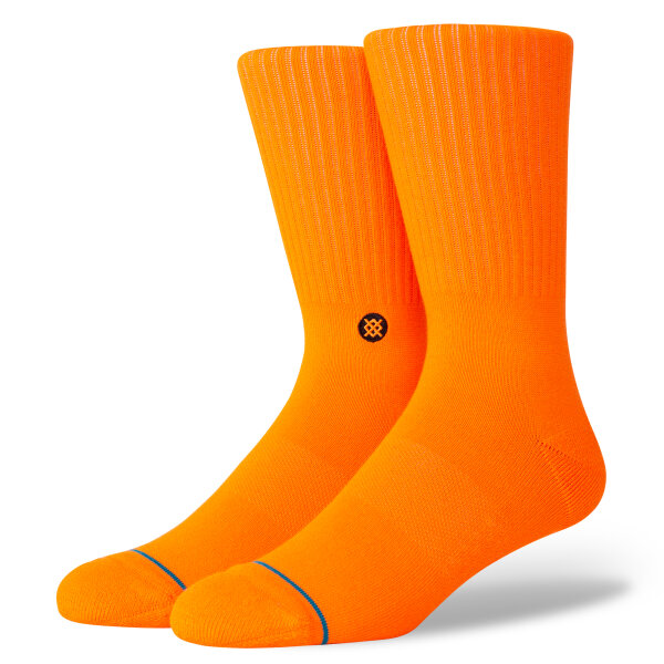 Stance Icon Socken (neon orange)