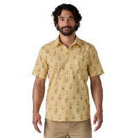 Patagonia Go To Kurzarmhemd (lupine trail/beeswax tan)