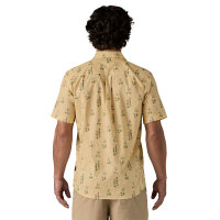 Patagonia Go To Kurzarmhemd (lupine trail/beeswax tan)