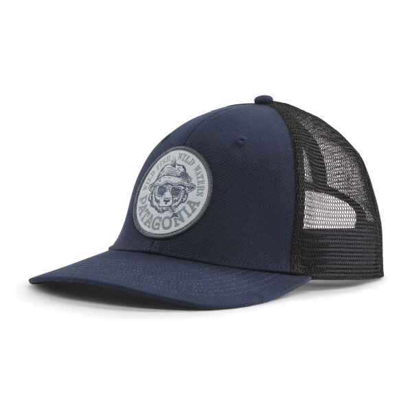 Patagonia Take A Stand Trucker Hat (wild grizz/new navy)