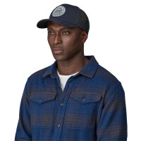 Patagonia Take A Stand Trucker Hat (wild grizz/new navy)