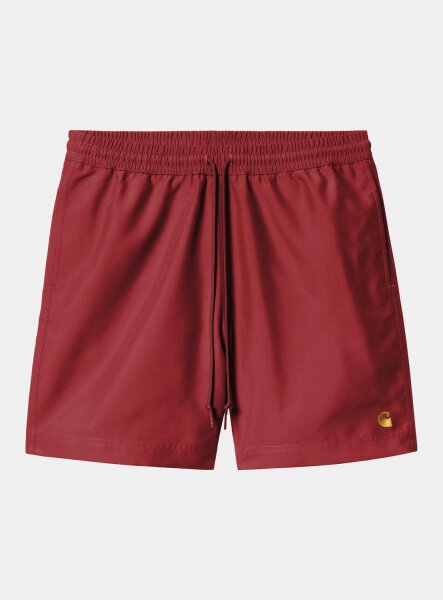 Carhartt WIP Chase Swim Trunks (scarlet/gold)