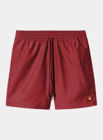Carhartt WIP Chase Swim Trunks (scarlet/gold)