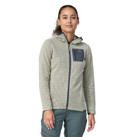 Patagonia W R1 Air Full-Zip Hoodie (wool white)