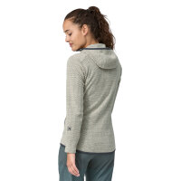 Patagonia W R1 Air Full-Zip Hoodie (wool white)
