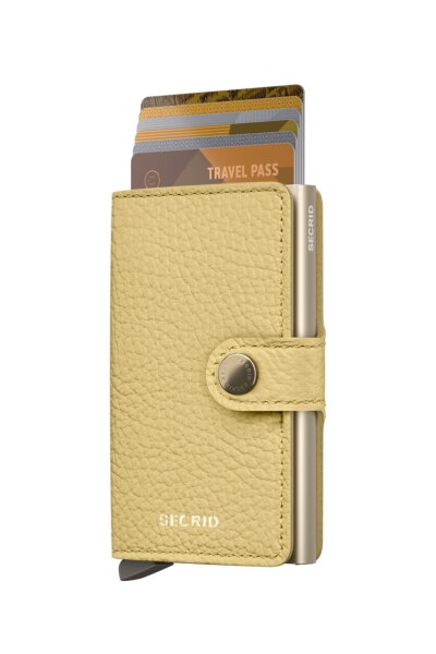 Secrid Miniwallet (pebble butter yellow)