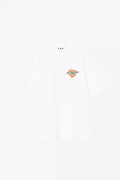 Carhartt WIP W Growth T-Shirt (white stone washed)