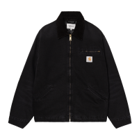 Carhartt WIP OG Detroit Jacket (black/black stone canvas)