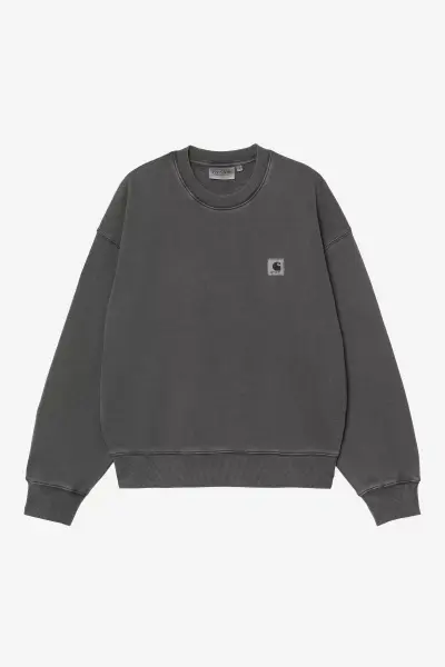 Carhartt WIP W Nelson Sweatshirt (black garment dyed)