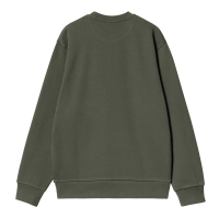 Carhartt WIP Script Embroidery Sweatshirt (opuntia/white)