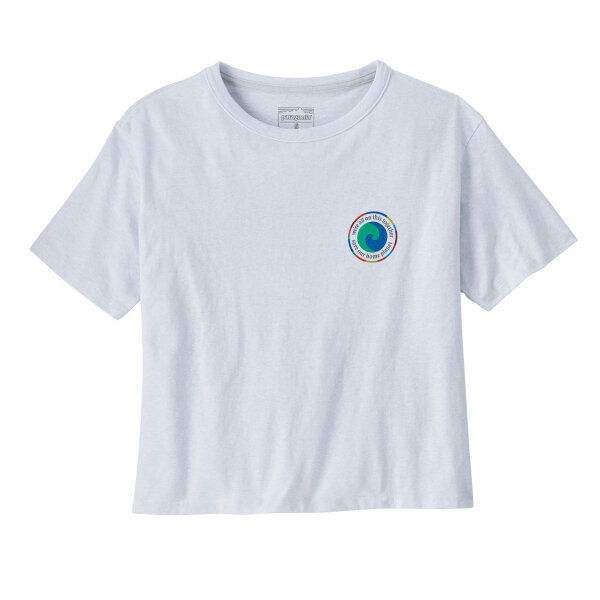 Patagonia Womens Unity Fitz Easy-Cut Responsibili T-Shirt (white)