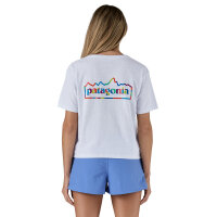 Patagonia Womens Unity Fitz Easy-Cut Responsibili T-Shirt (white)