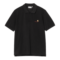 Carhartt WIP American Script Polo (black)