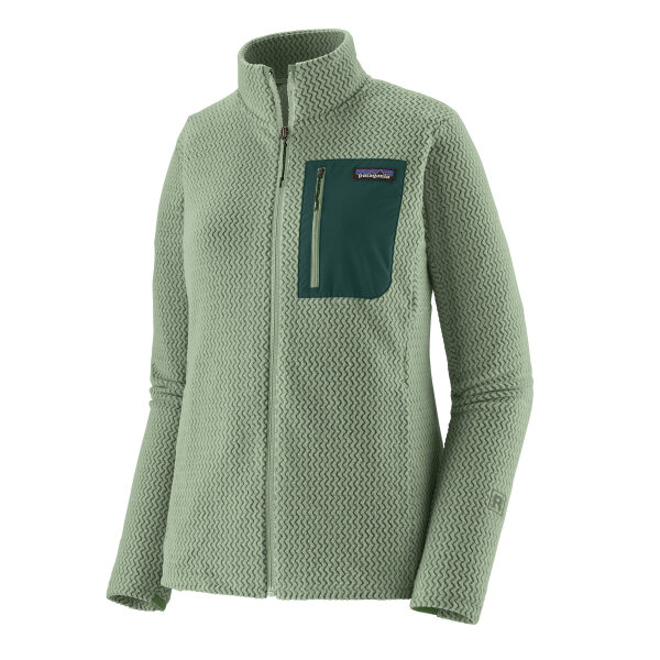 Patagonia Womens R1 Air Fleece Jacket (ellwood green)