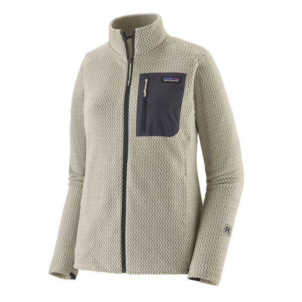 Patagonia Womens R1 Air Fleece Jacket (wool white)