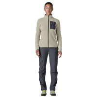 Patagonia Womens R1 Air Fleece Jacket (wool white)