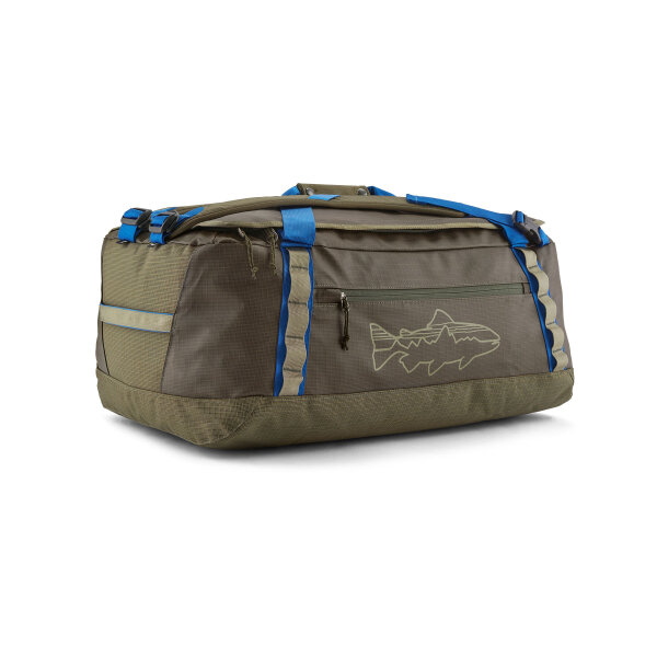 Patagonia Black Hole Duffel 55L (basin green w/fitz trout)