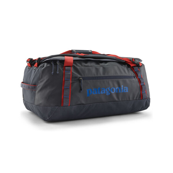 Patagonia Black Hole Duffel 55L (smolder blue w/amanita red)