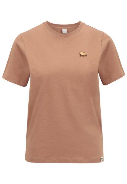 Iriedaily W Burger Love T-Shirt (cedar rose)