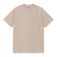 Carhartt WIP Chase T-Shirt (fleur de sel/gold)