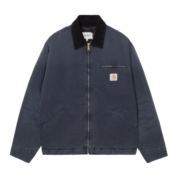 Carhartt WIP OG Detroit Jacket (dark navy/black stone canvas)