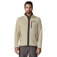 Patagonia Mens Retro Pile Fleece Jacket (pelican w/smolder blue) XL