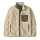Patagonia Mens Classic Retro-X Fleece Jacket (dark natural w/basin green)